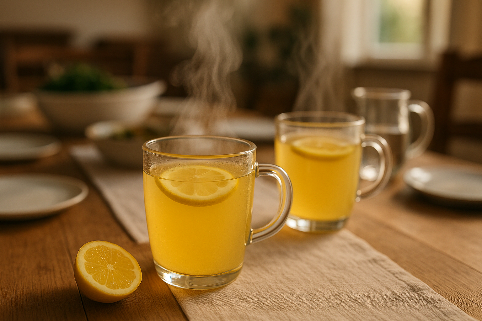 Ginger Honey Lemon Tea