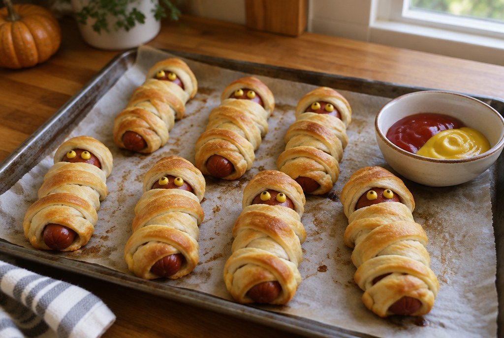Mummy Hot Dogs
