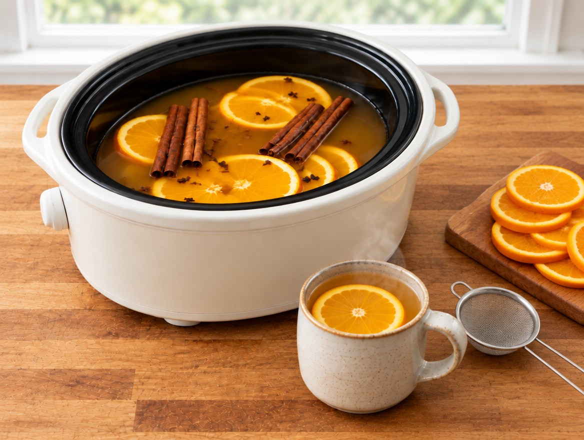 Crock Pot Mulled Cider