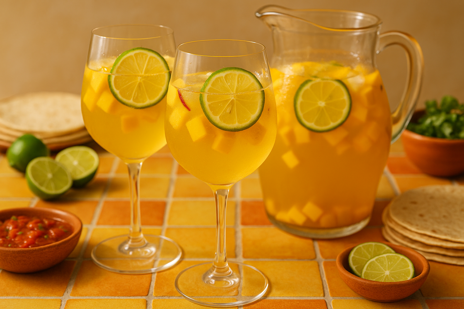 Mango Chili White Sangria