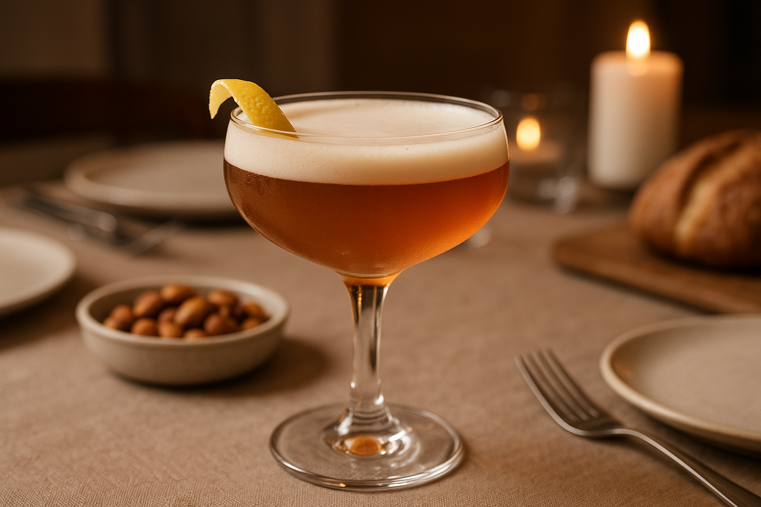Smoked Tea Sour