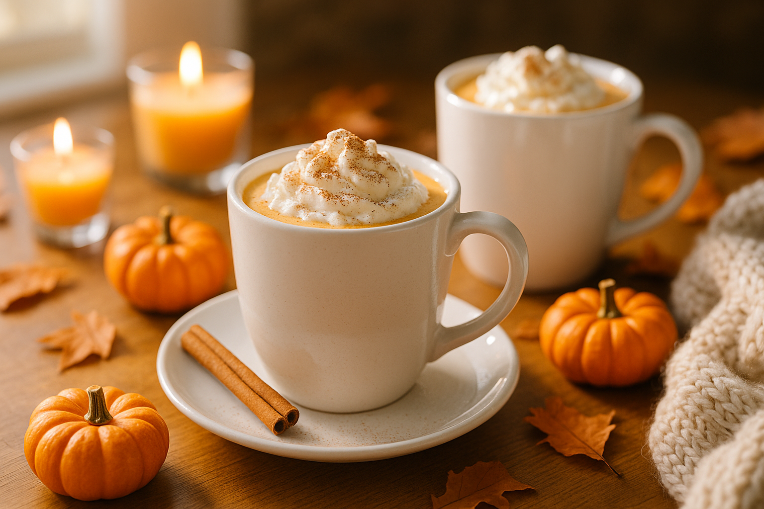 Pumpkin Moon White Cocoa