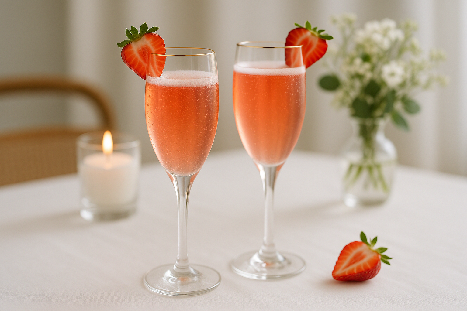 Strawberry Vanilla Cooler