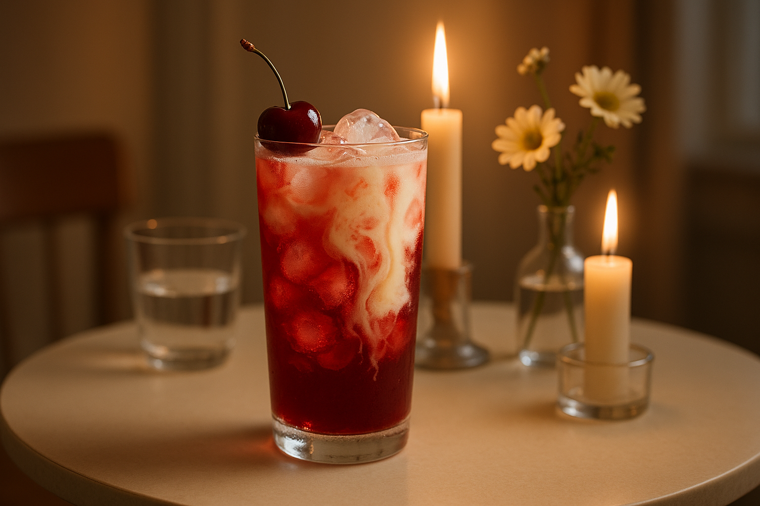 Vanilla Cherry Cream Soda