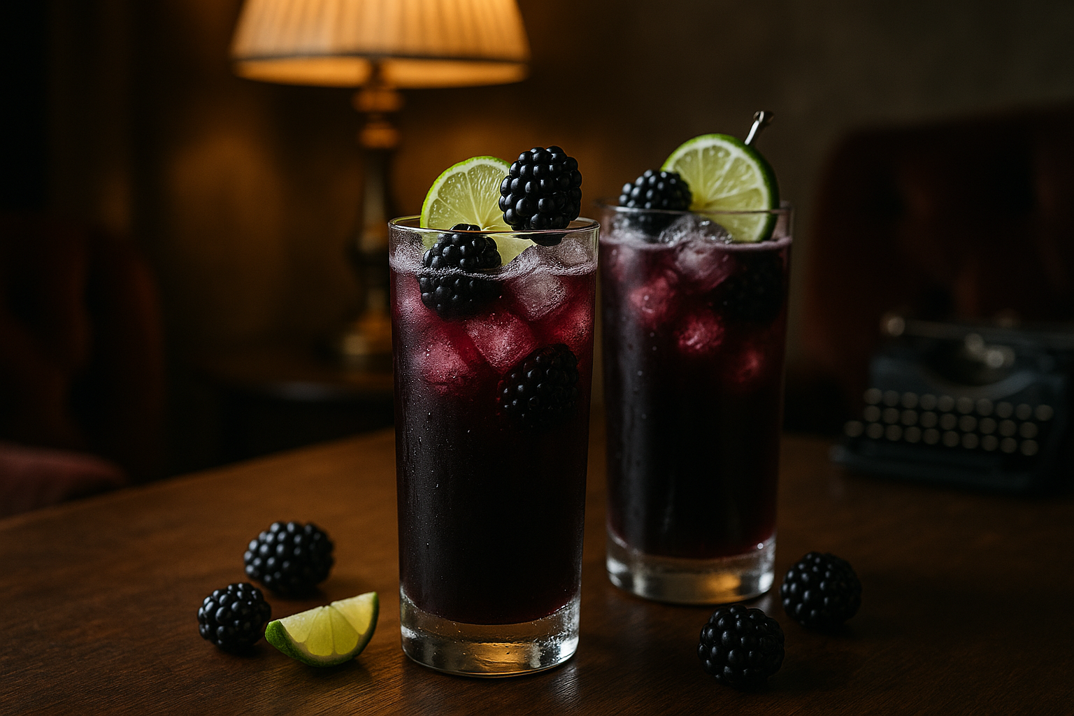 Blackcurrant Ginger Fizz