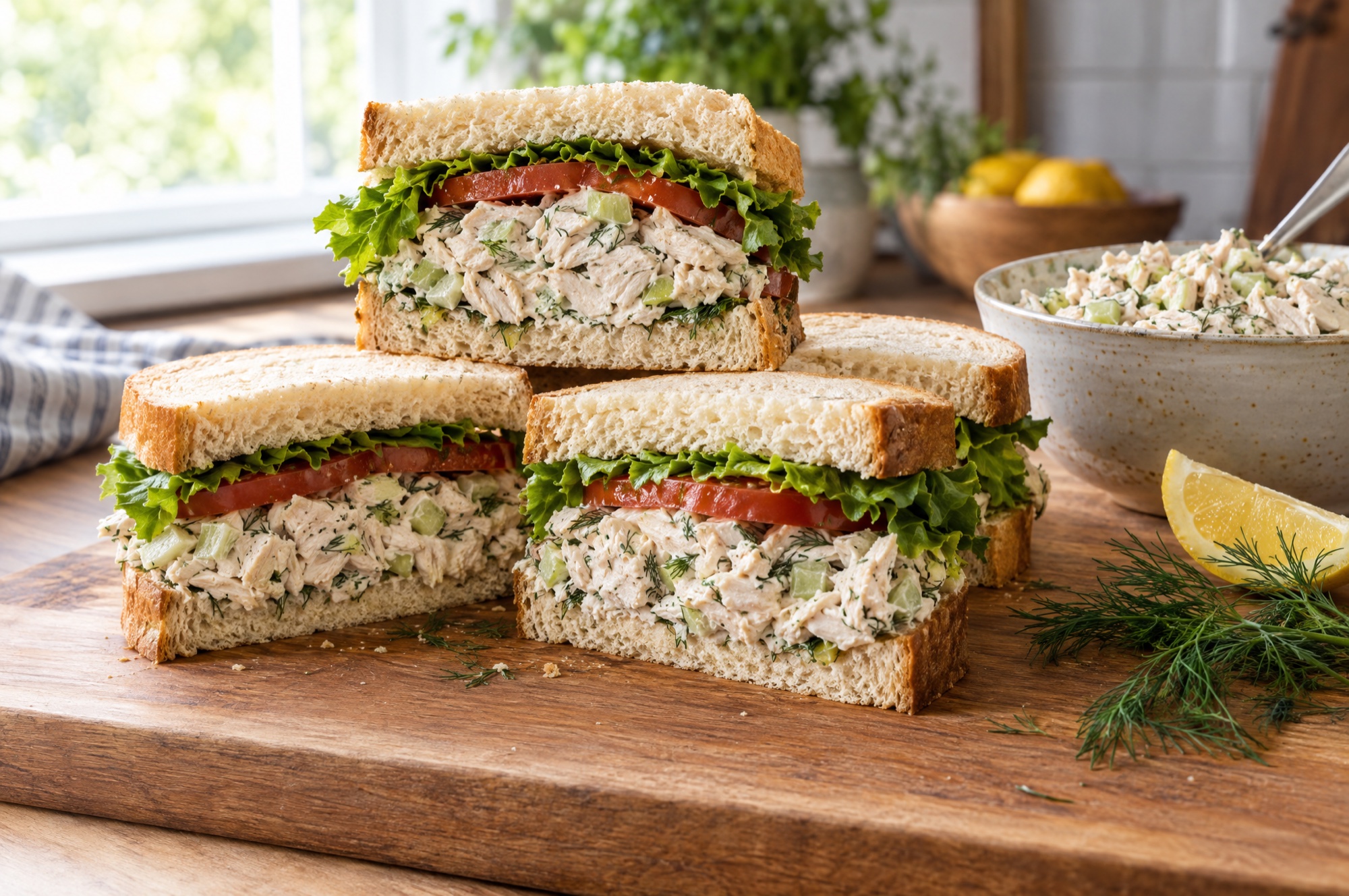 Chicken Salad Sandwiches