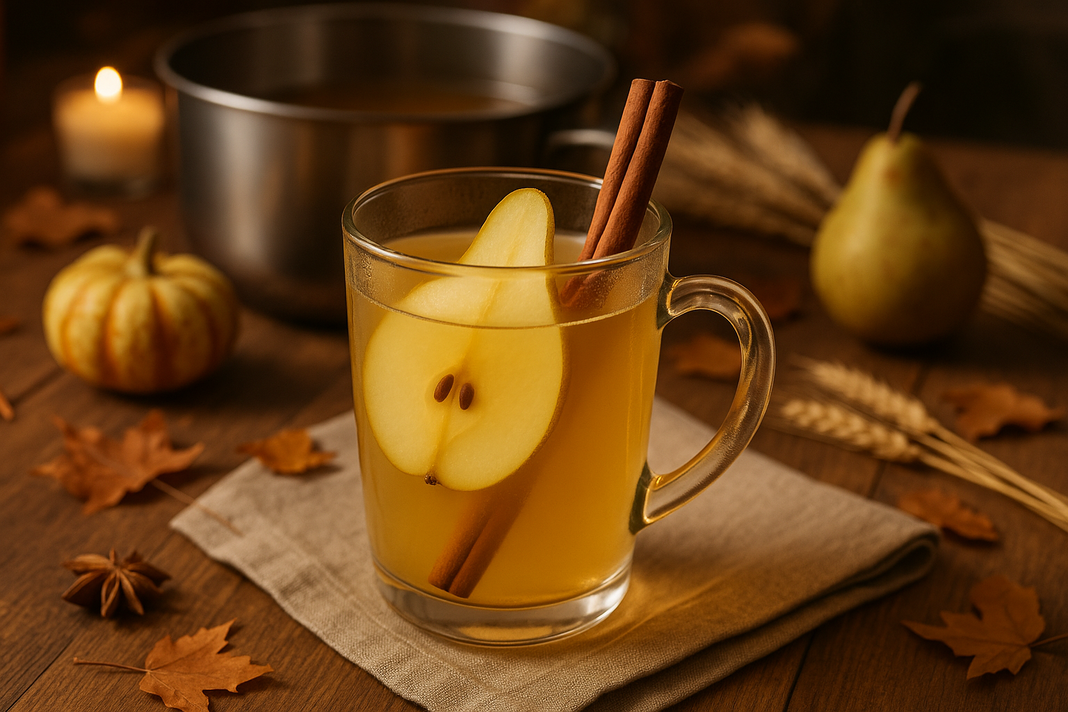 Pear Cardamom Mulled White
