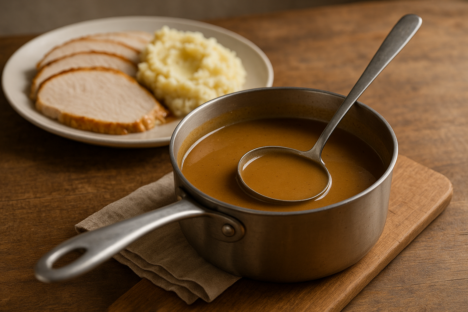 Make Ahead Turkey Gravy