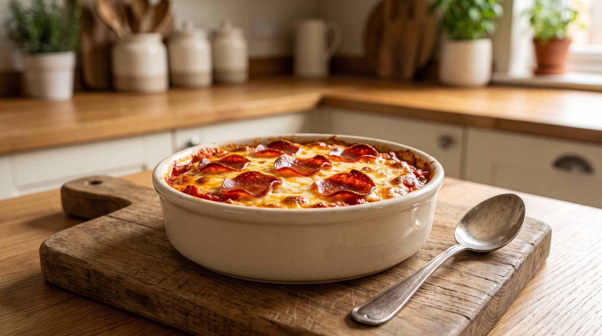 Crustless Pizza Bowls