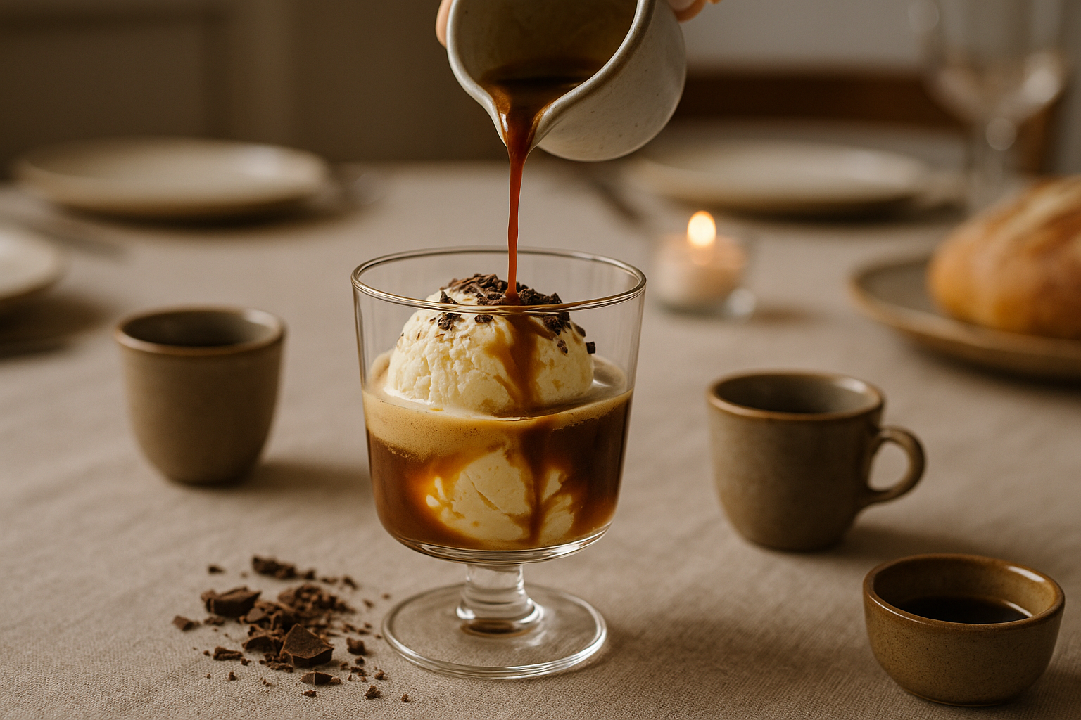 Vanilla Bean Affogato