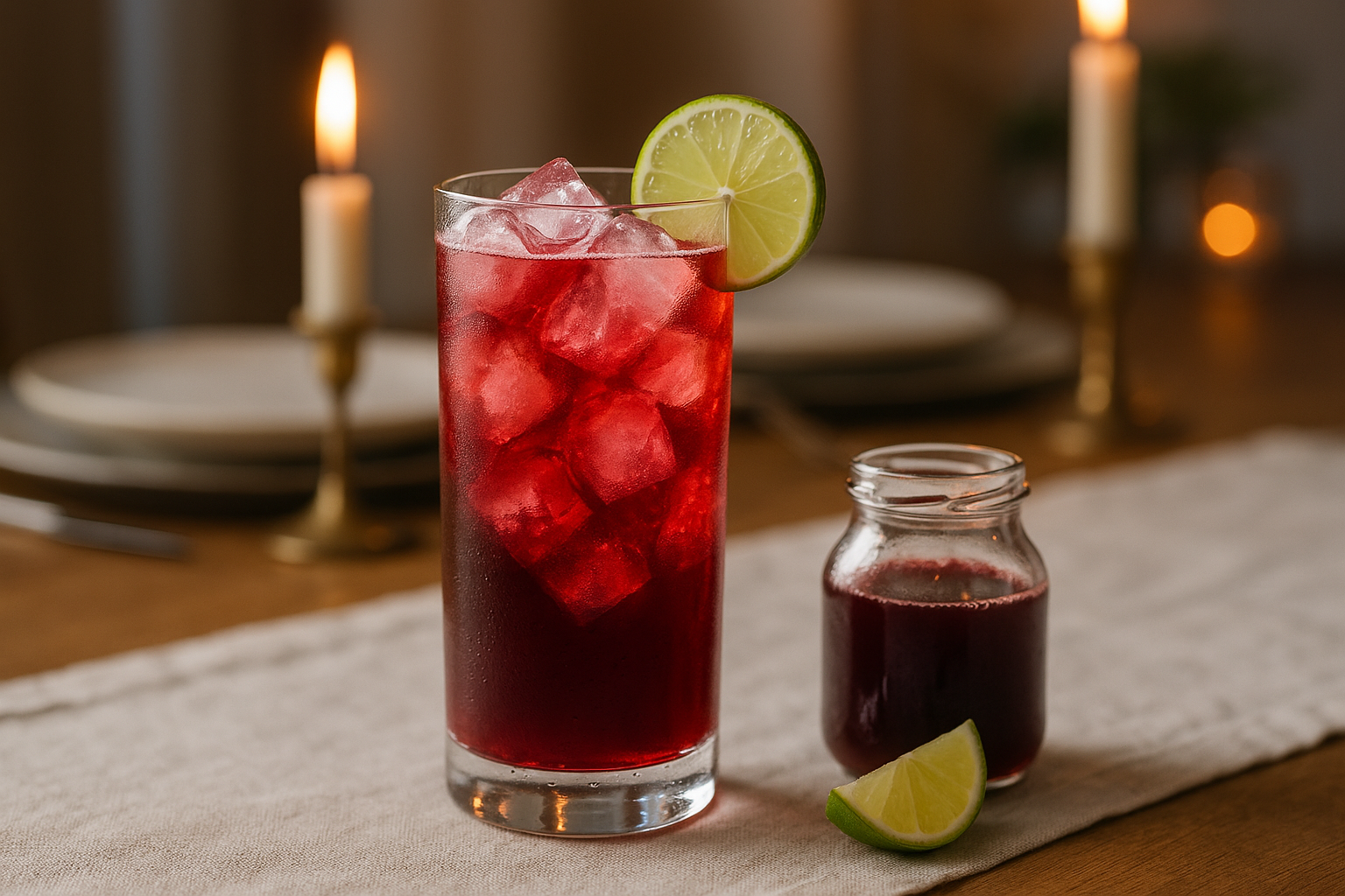 Ruby Hibiscus Tonic