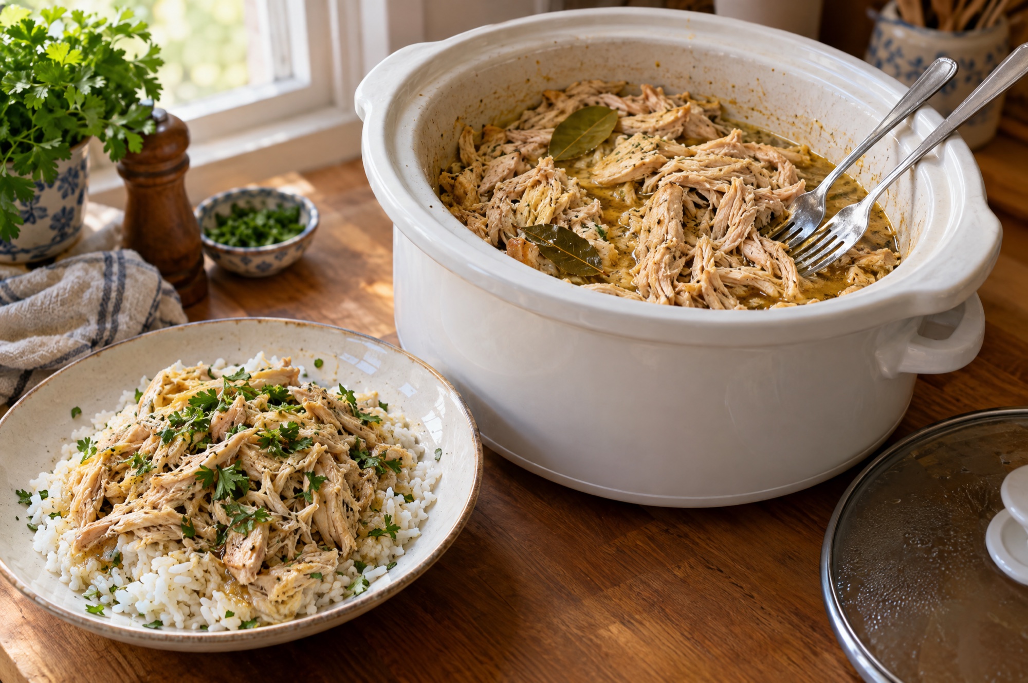 Crock Pot Shredded Chicken