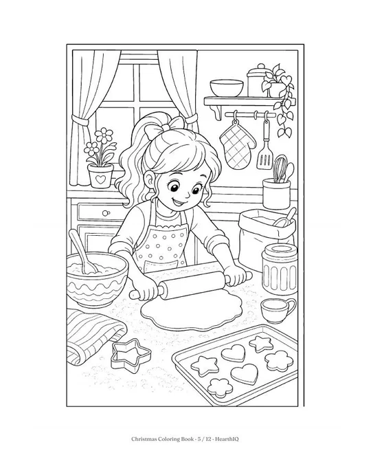 Christmas Coloring Book page 5