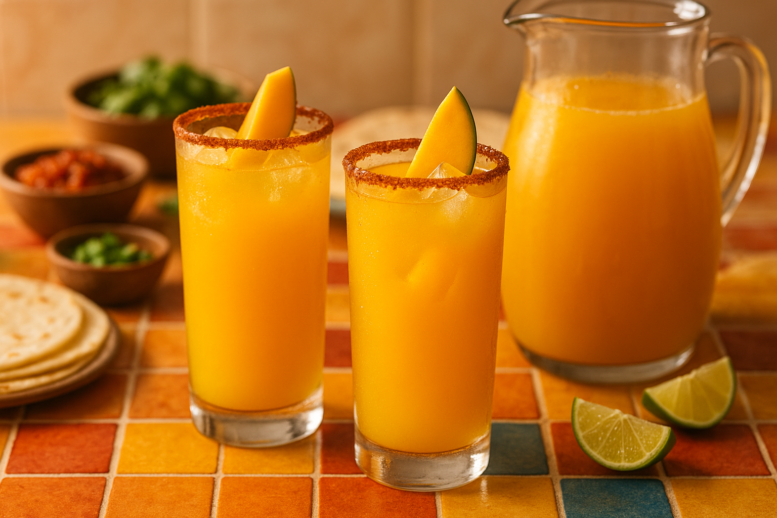 Spicy Mango Lemonade