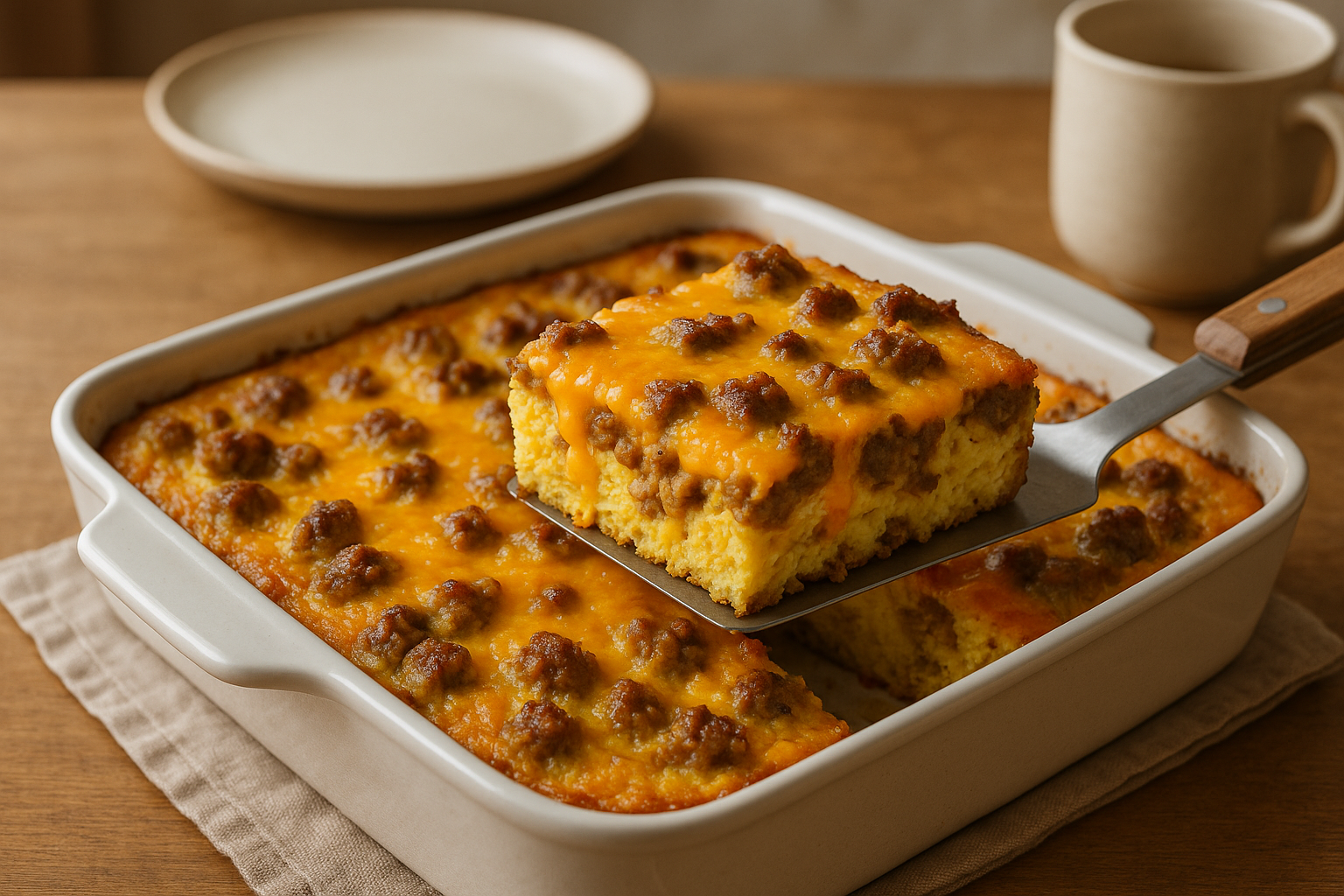 Best Breakfast Casserole (Hash Browns & Eggs)