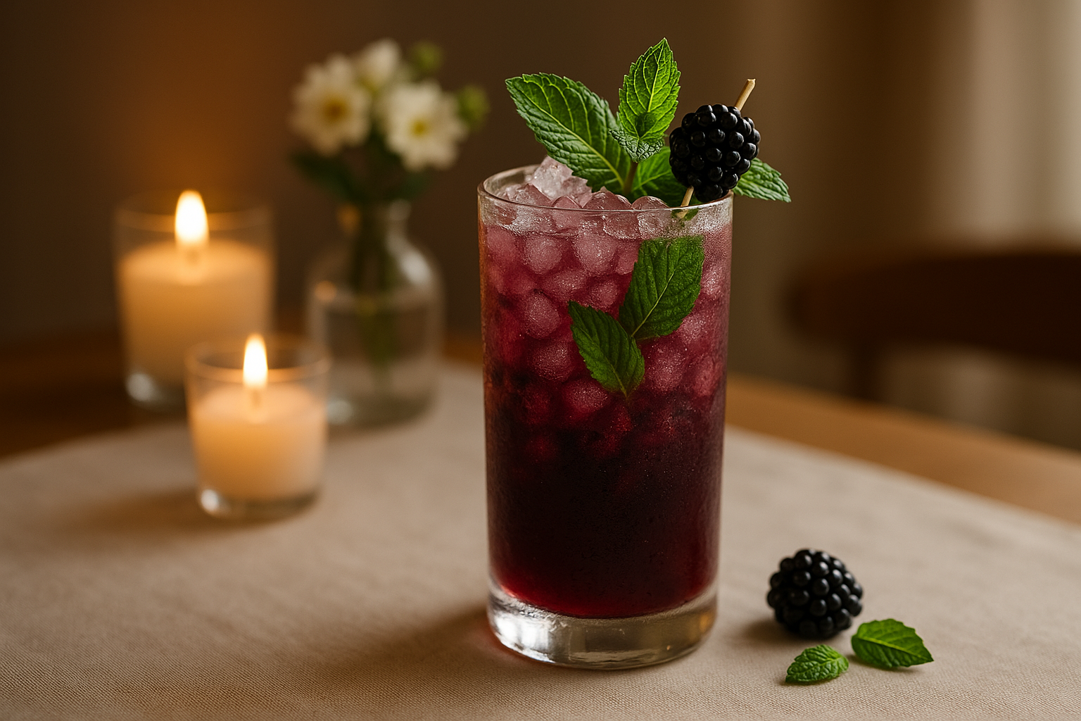 Blackberry Mint Mojito