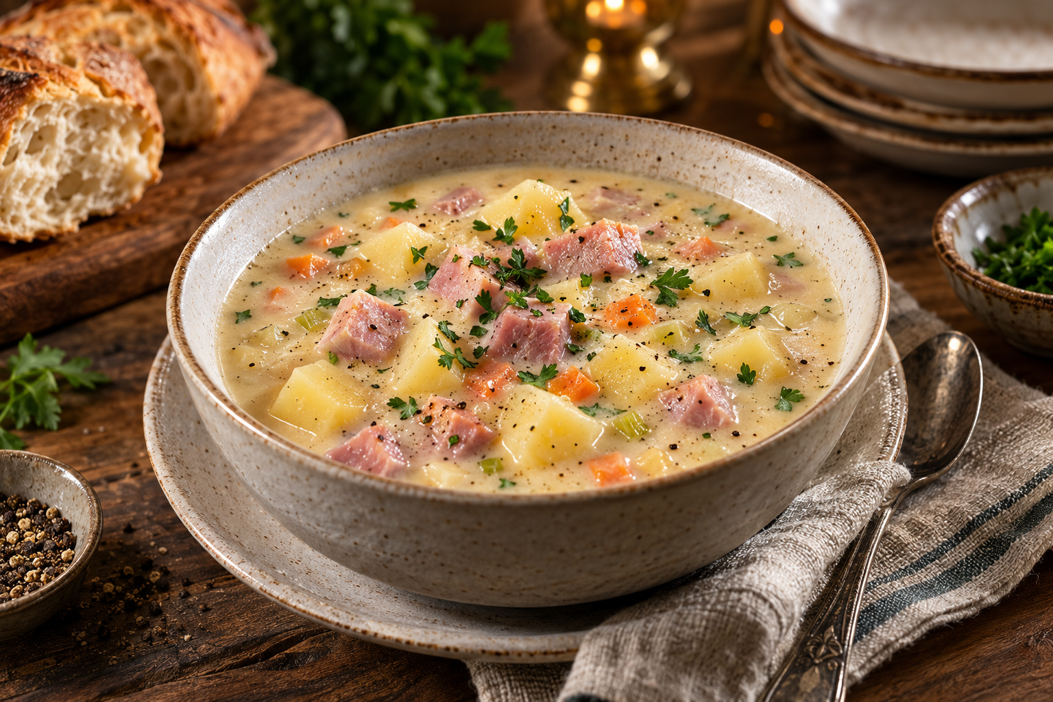 Ham & Potato Soup