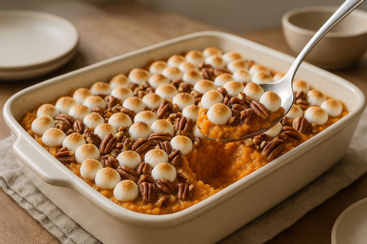 Instapot Mashed Sweet Potatoe Casserole