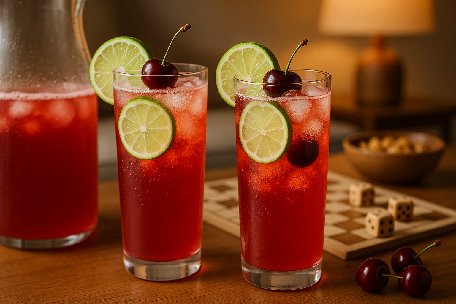 Cherry Limeade Fizz