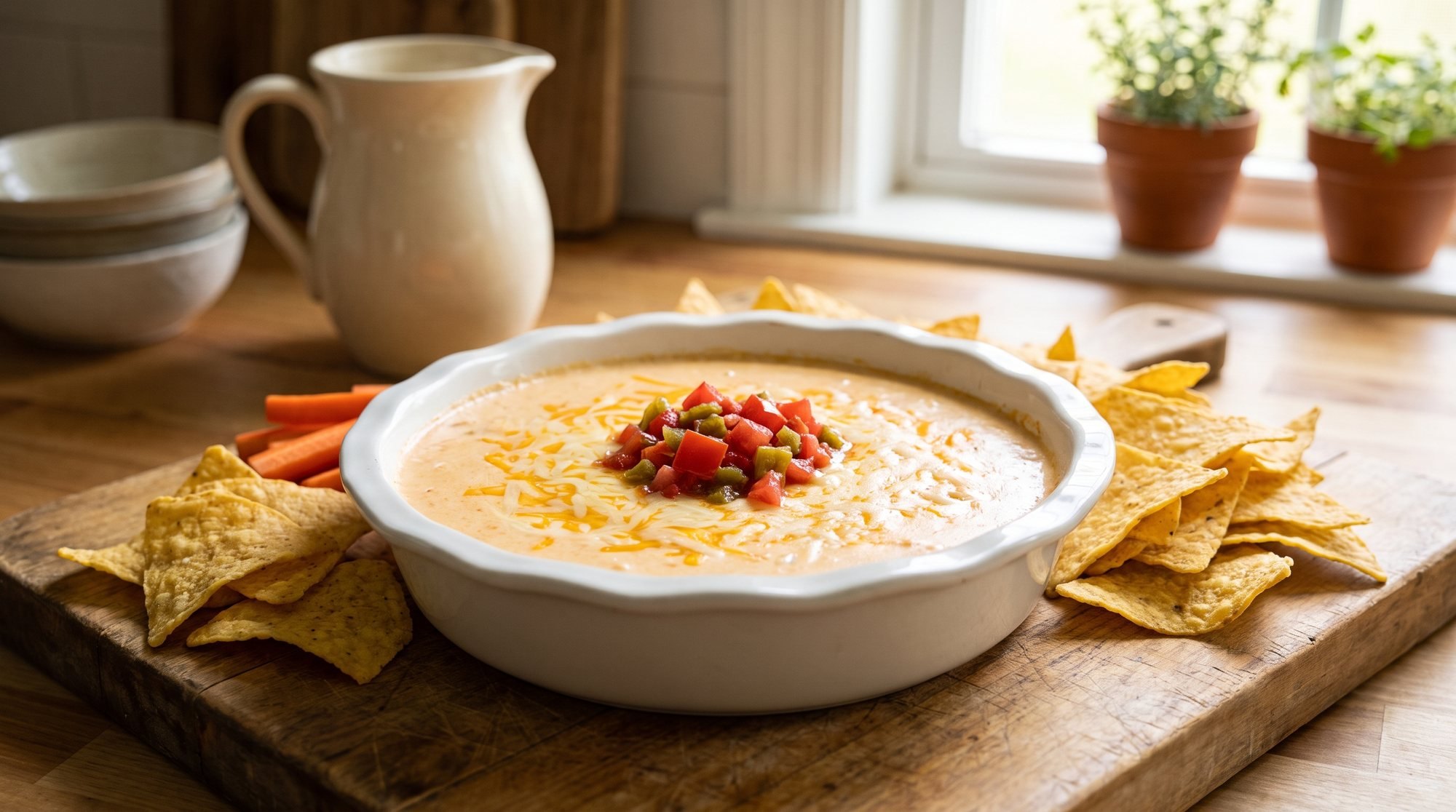 Five-Minute Cottage Cheese Queso