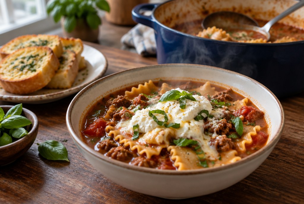 Lasagna Soup