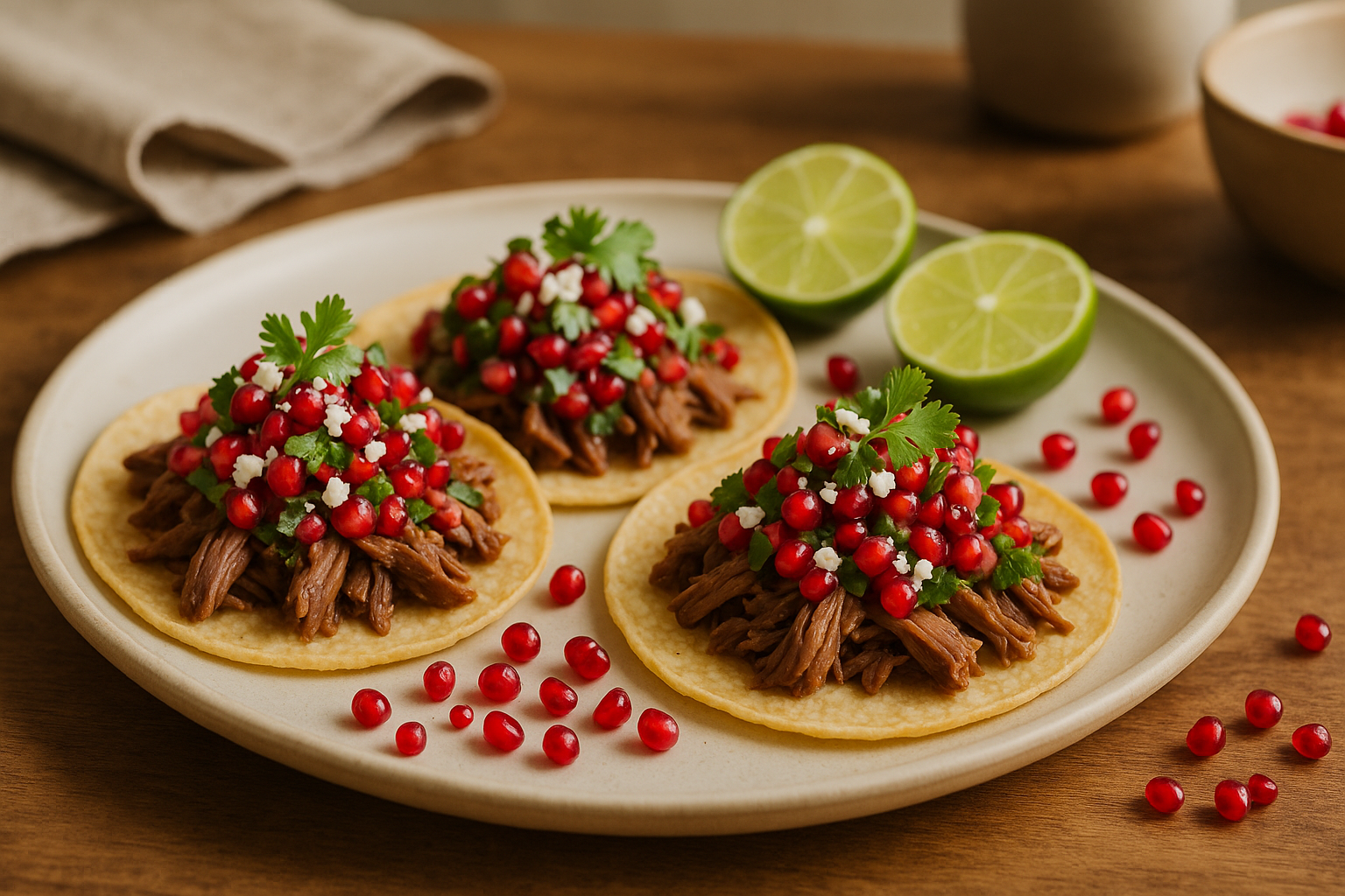 Holiday Brisket Tacos